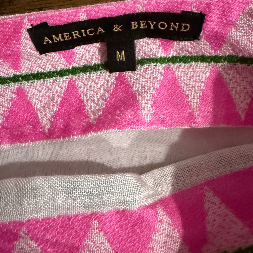 Freesia Y/D Stripe Coordinating Set | America & Beyond | NWT - Picture 7 of 9